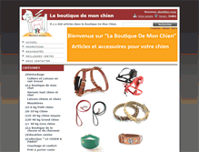 Tablet Screenshot of laboutiquedemonchien.com